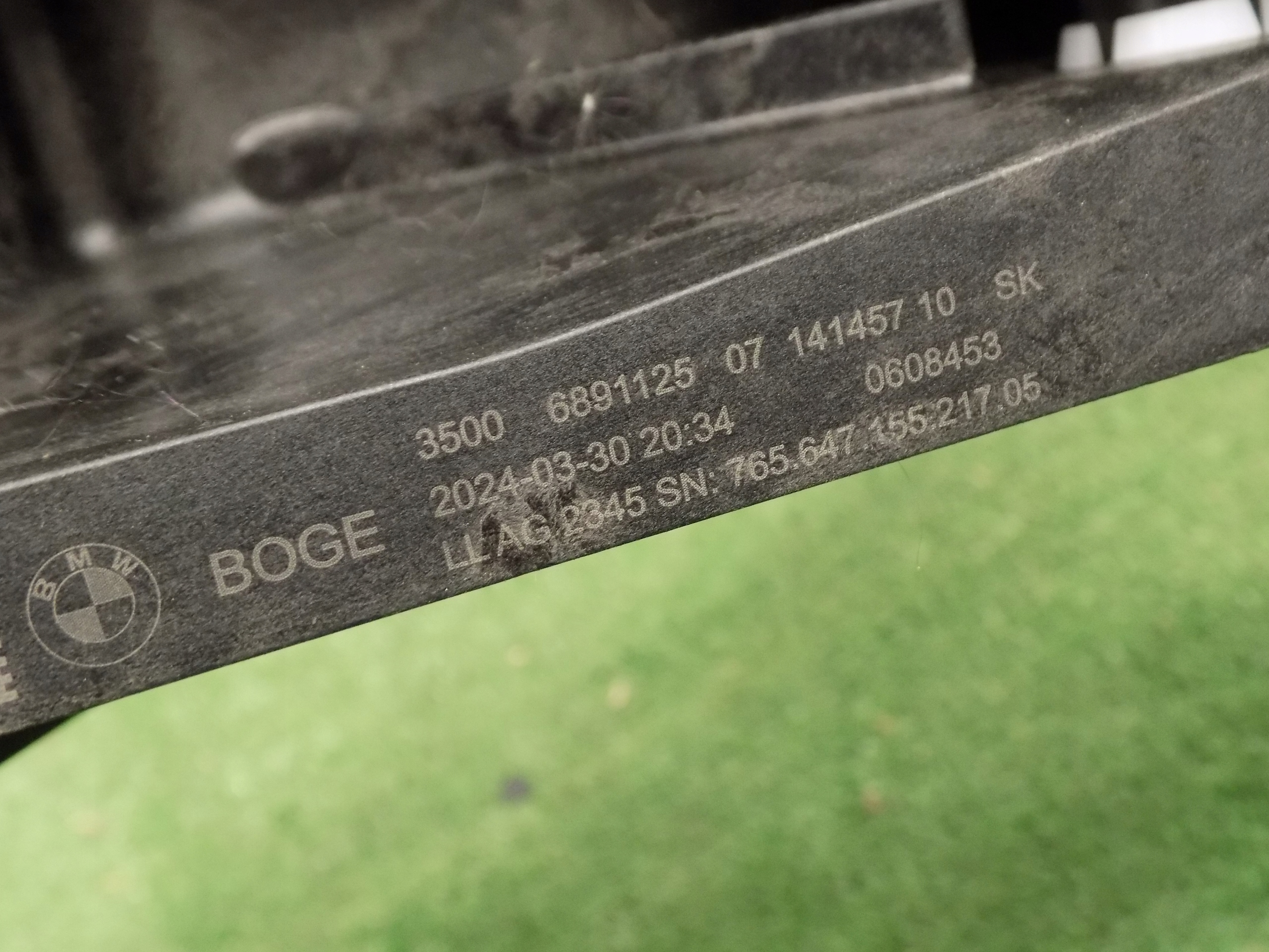 BMW U11 PEDAL Bremse 6891125