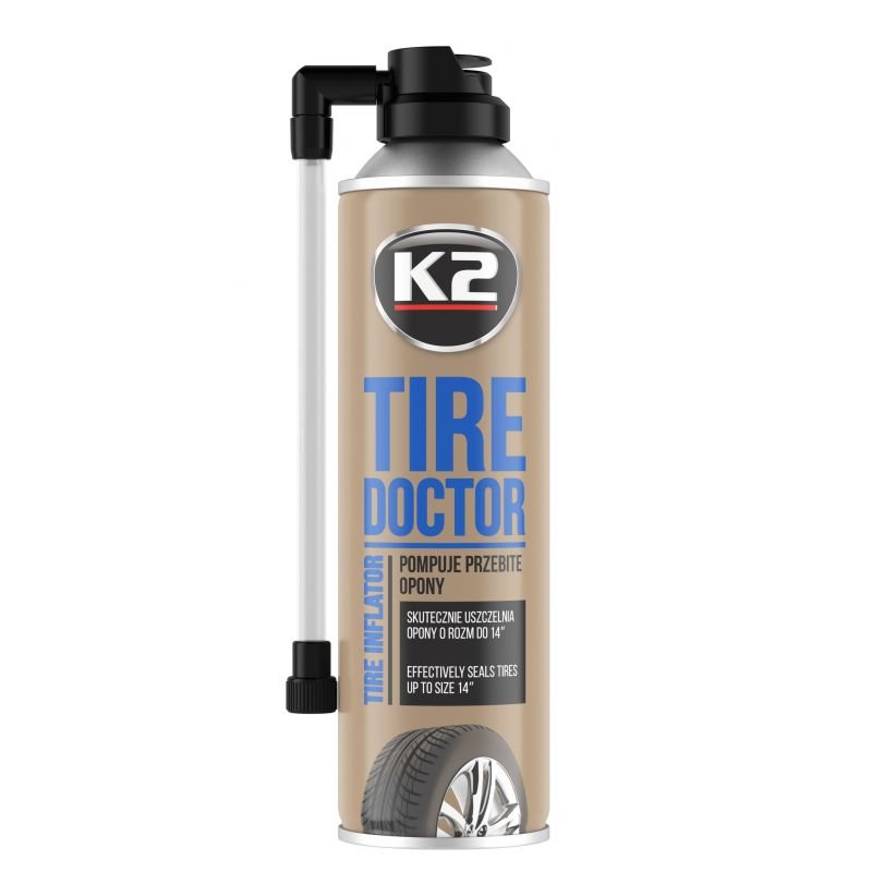 

K2 Tire Doktor 400ML. B310 Awaryjna Naprawa Opon U