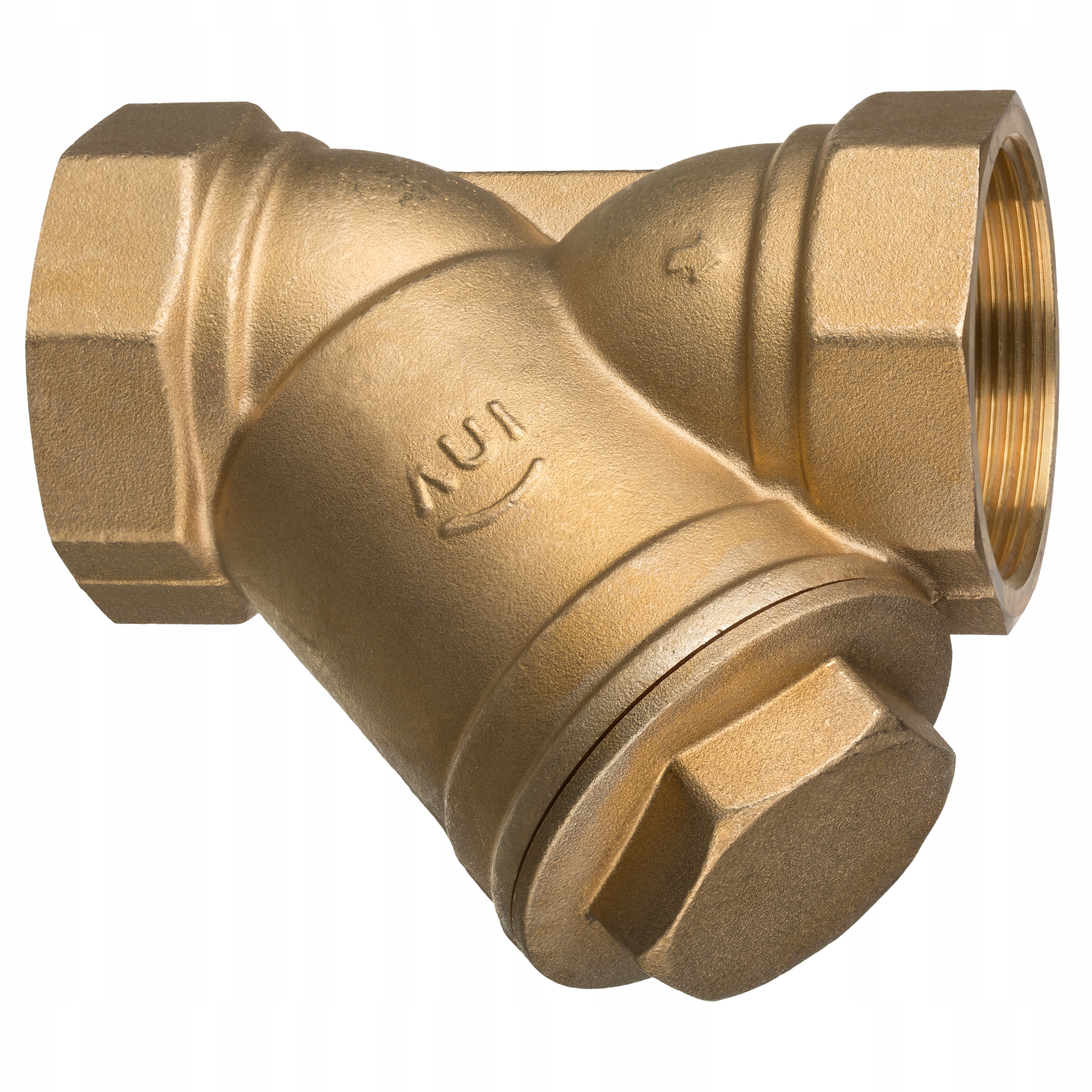 Mechanický filtr na vodu šikmý s Ff, CF-14-050-L