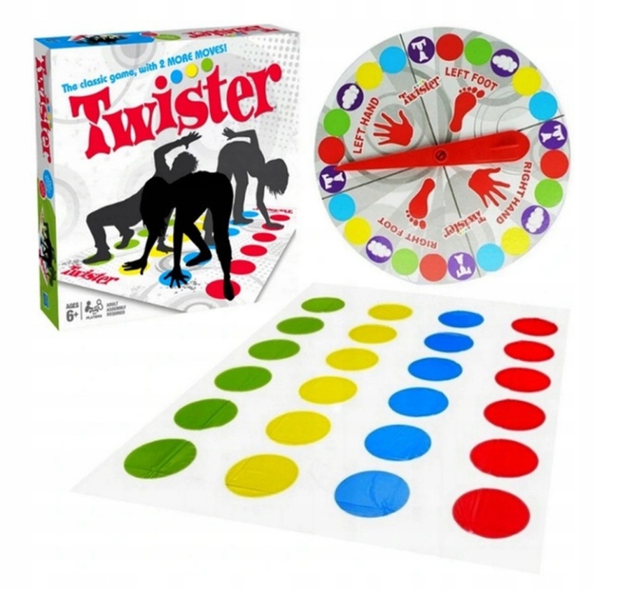 

Twister Gra Rodzinna Zręcznościowa Imprezowa