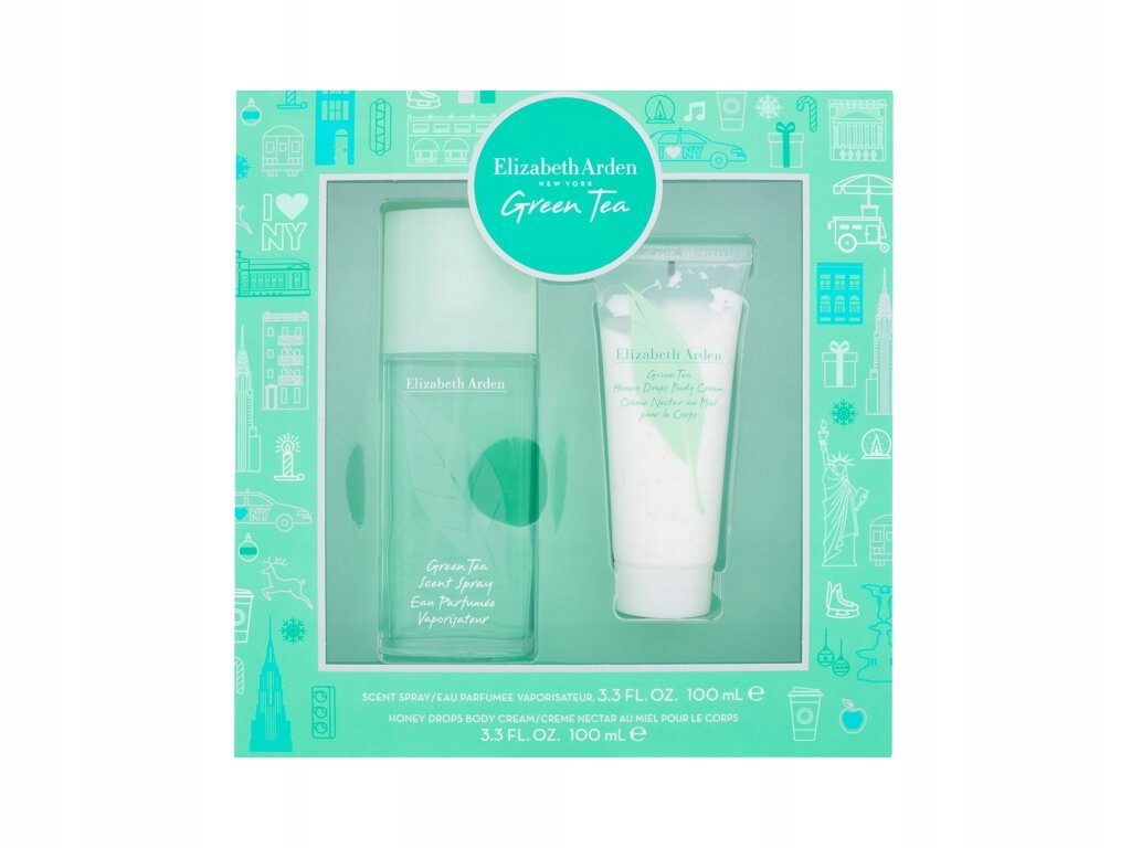 Dárková sada Elizabeth Arden Green Tea: parfémovaná voda (edp) 100 ml tělové mléko 100 ml