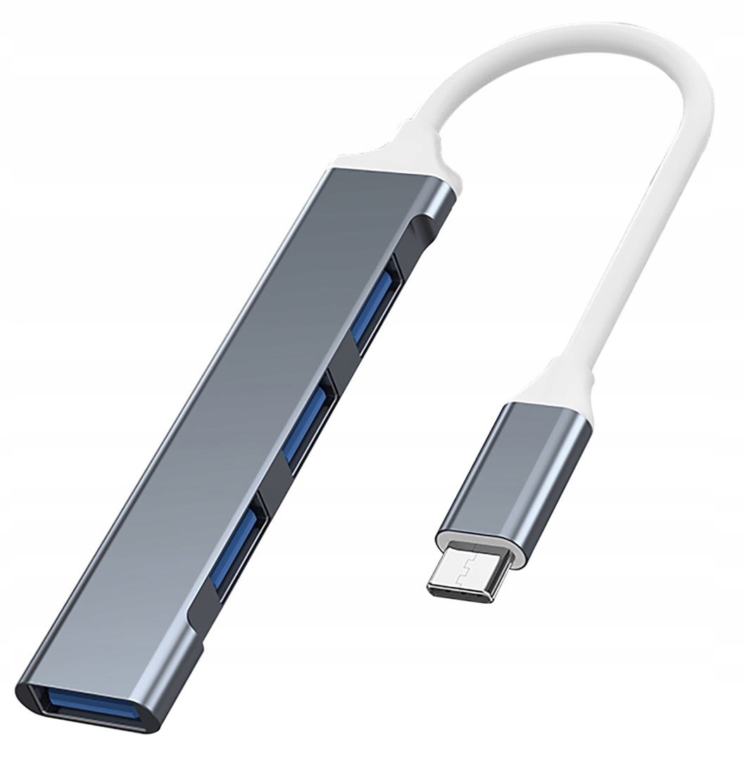 Vakoss Hub Usb-c TC-4125X 1XUSB 3.0 3XUSB 2.0