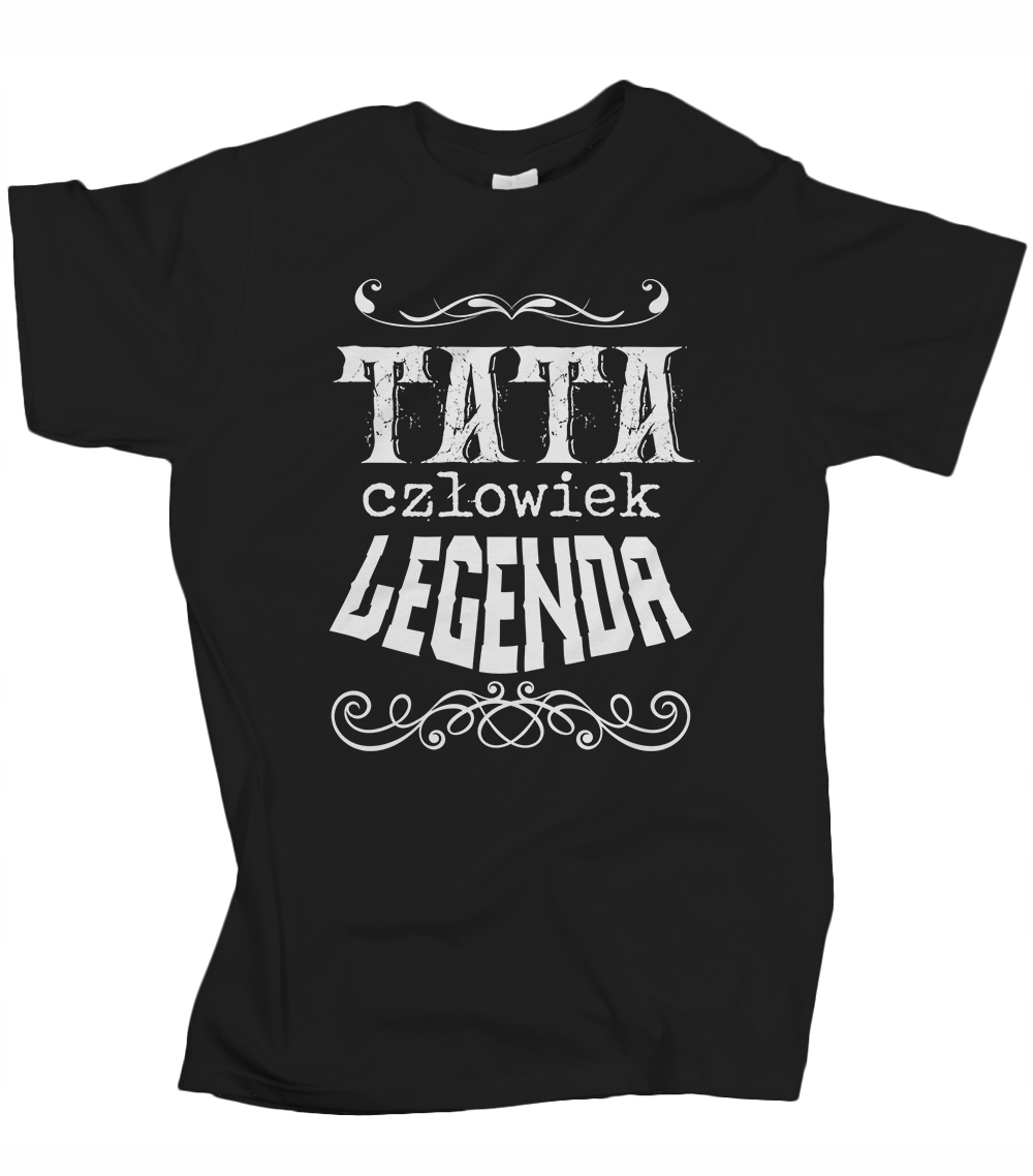 

Koszulka męska Tata człowiek legenda Gartees 4XL