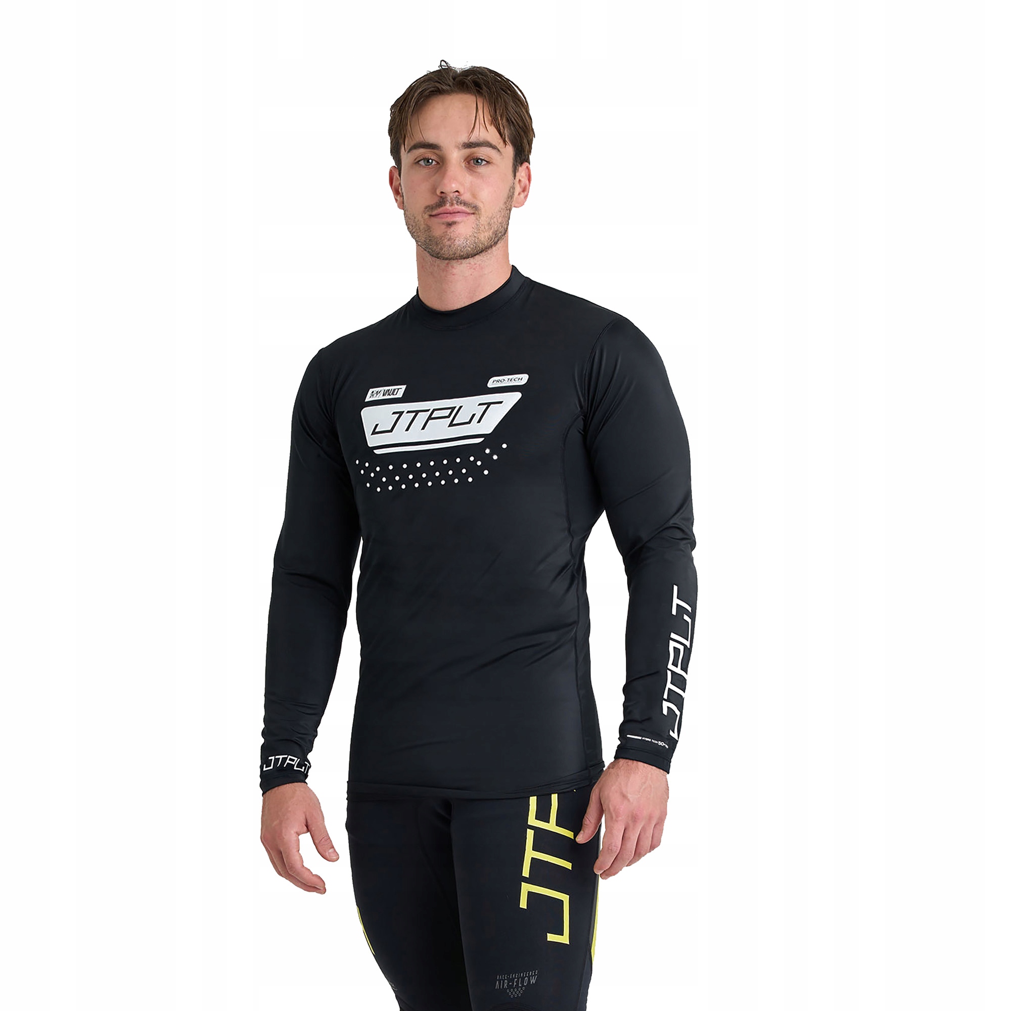 Longsleeve do pływania męski Jetpilot Vault Rashie black