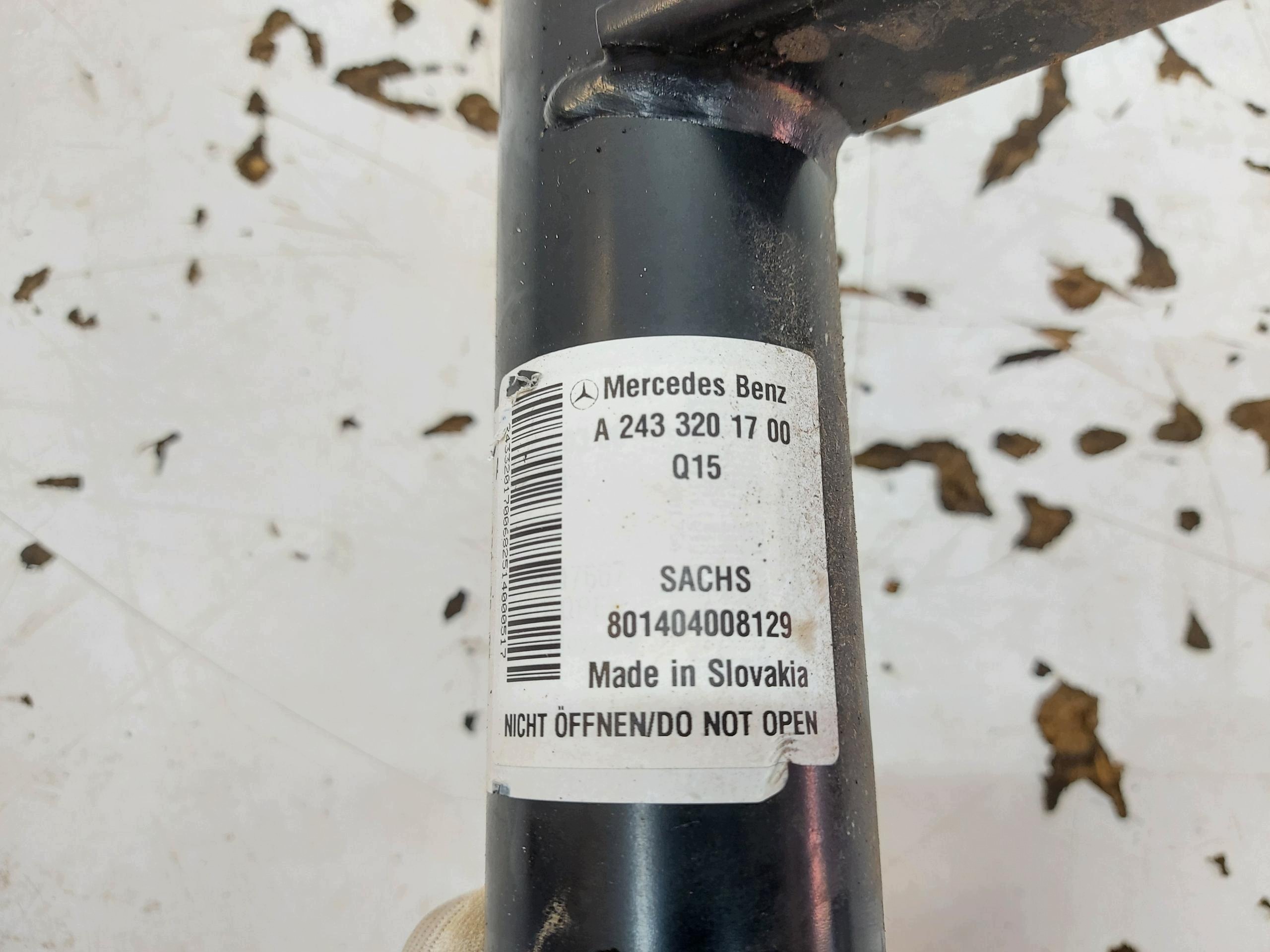 Mercedes EQB 250+ X243, w247 2025r. shock absorber left front A2433201700
