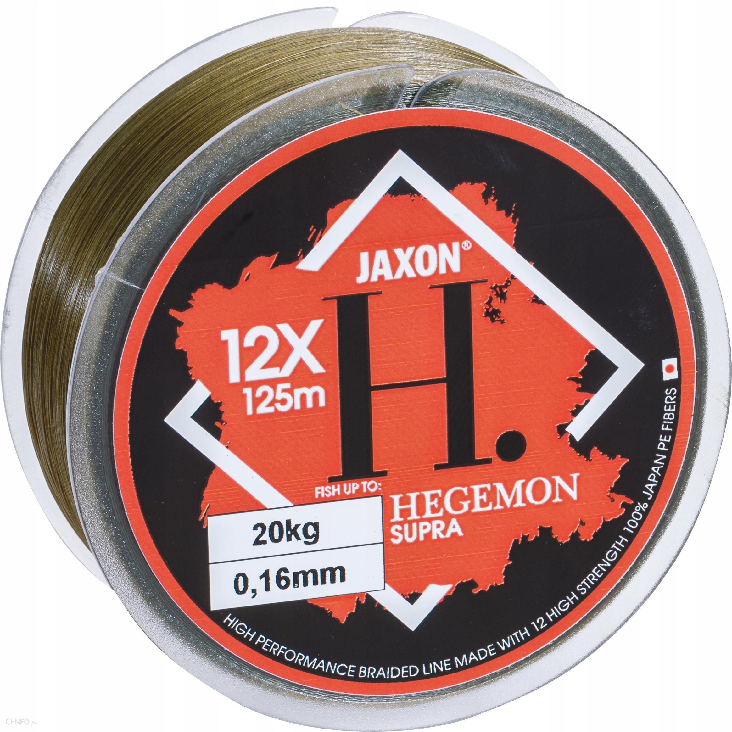 Plecionka Jaxon Hegemon Supra 12X 125m 0.10mm