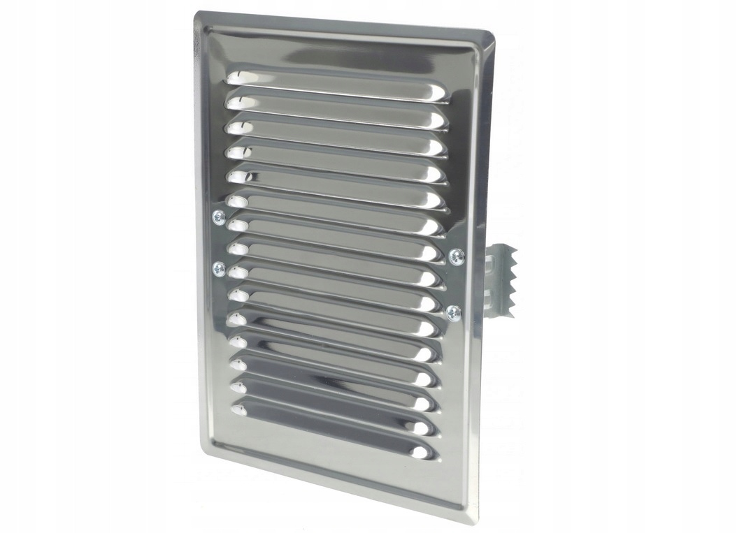 

Kratka Kominowa 14x21 Metalowa nierdzewkaZ Łapkami