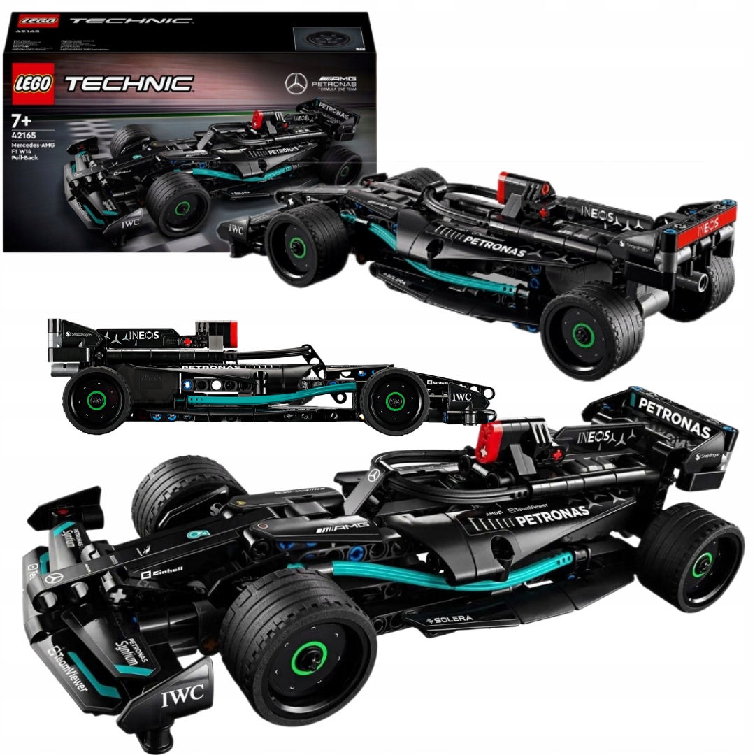 Lego Technic 42165 Auto Mercedes Amg F1 W14 E Pull-back pohon Auto
