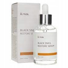 iUNIK Black Snail Restore Serum 50ml - ujędrniające