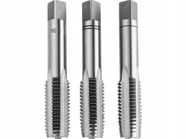 

Gwintownik M16 x 2mm Zestaw 3 Szt