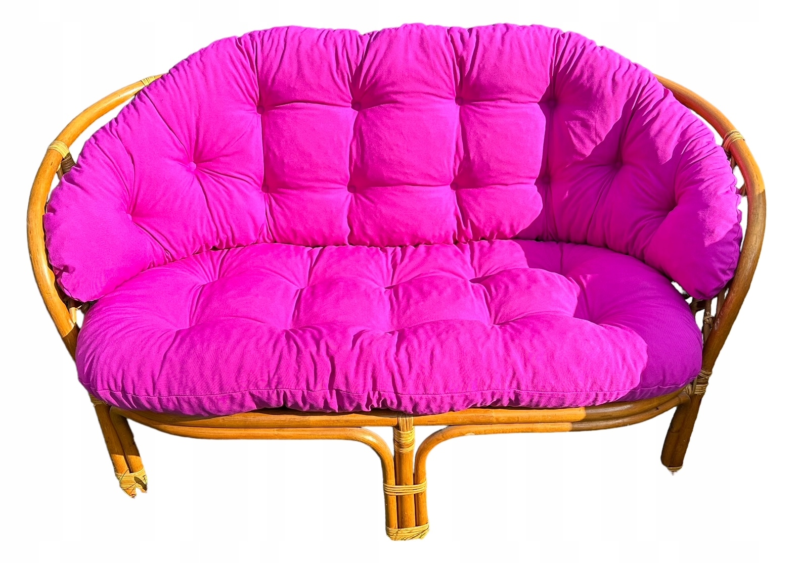 Polštáře Na Ratanový Nábytek Fuchsiová Pohovka