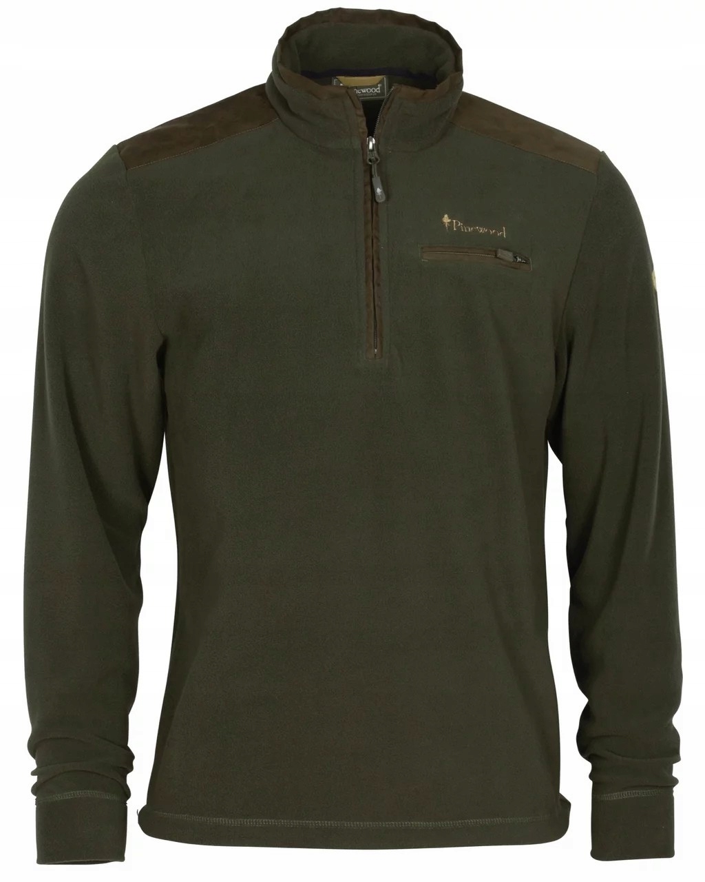 Bluza myśliwska Pinewood Smland Hunters Half Zip 5714 Hunting Brown M