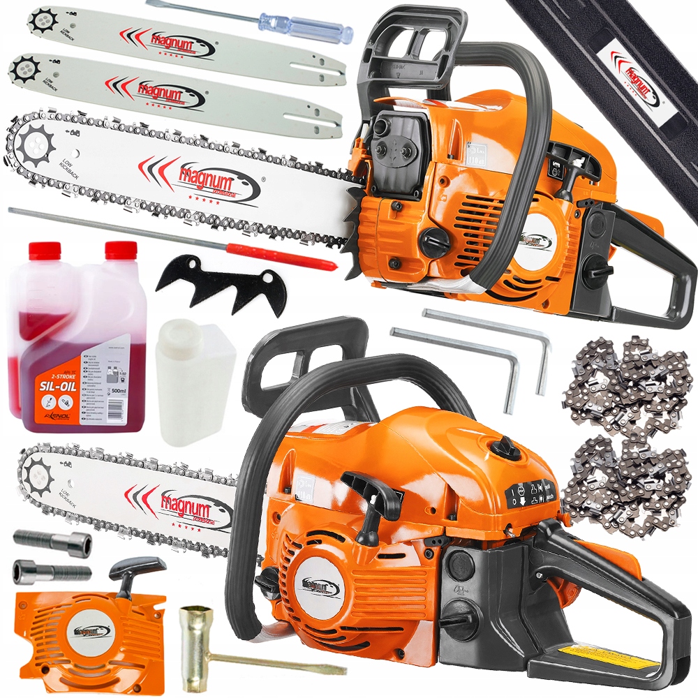 

Piła Spalinowa Pilarka Łańcuchowa 5.2KM Zestaw XXL