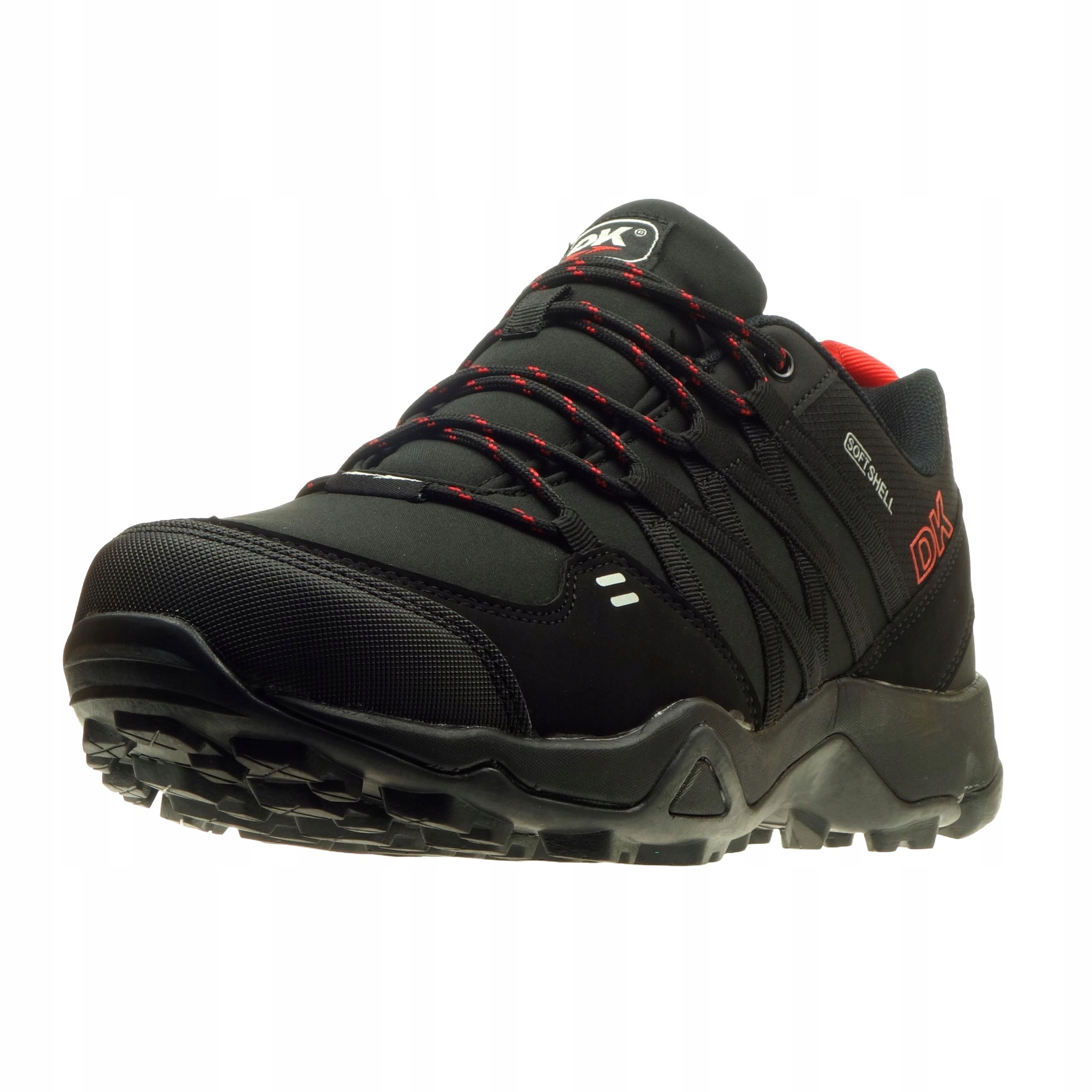 Trekkingové boty Dk Swat SoftShell Outdoor Turistické Blk/Red 46