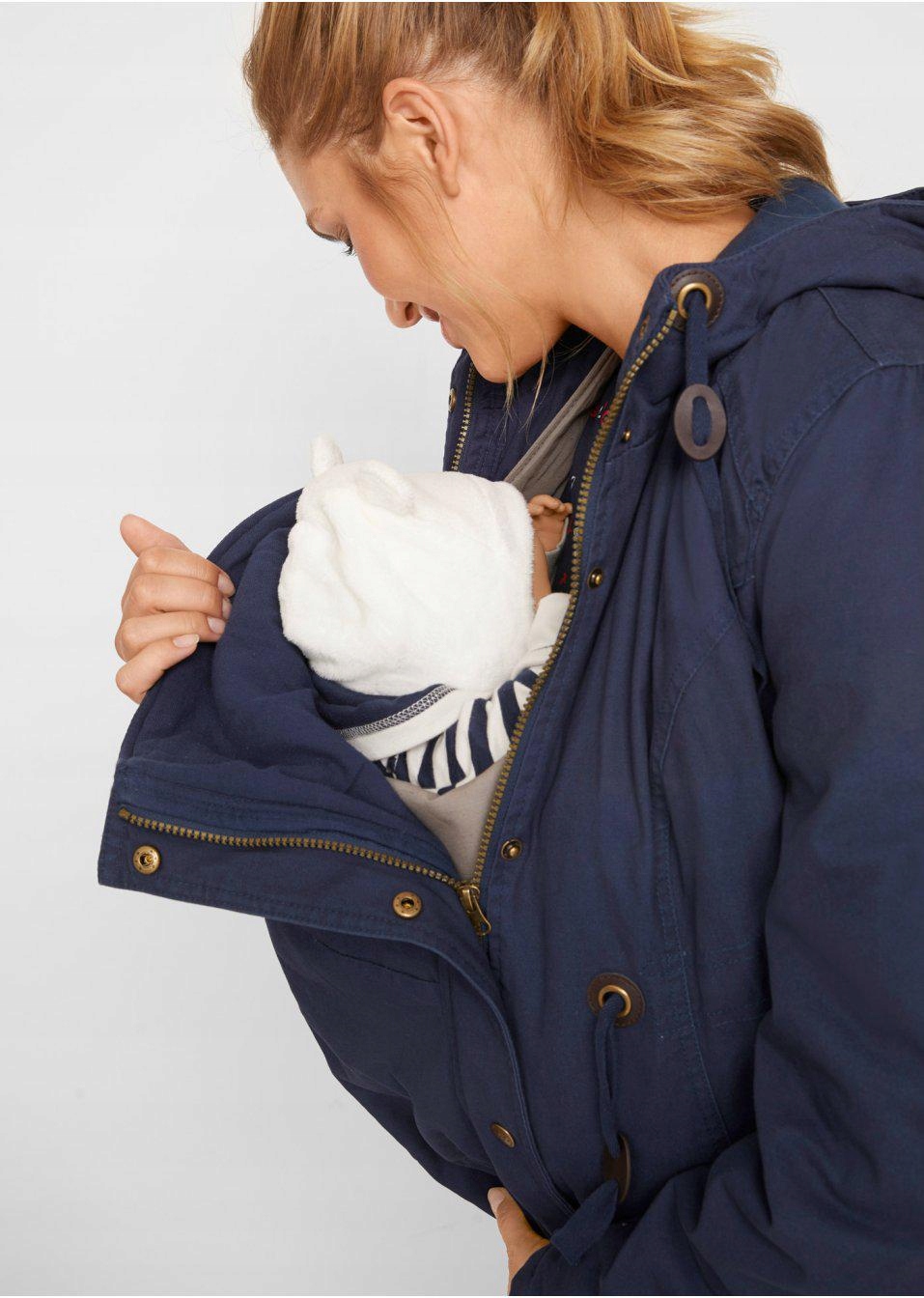 GRANAT CIĄŻOWA PARKA 44 Wzór dominujący bez wzoru