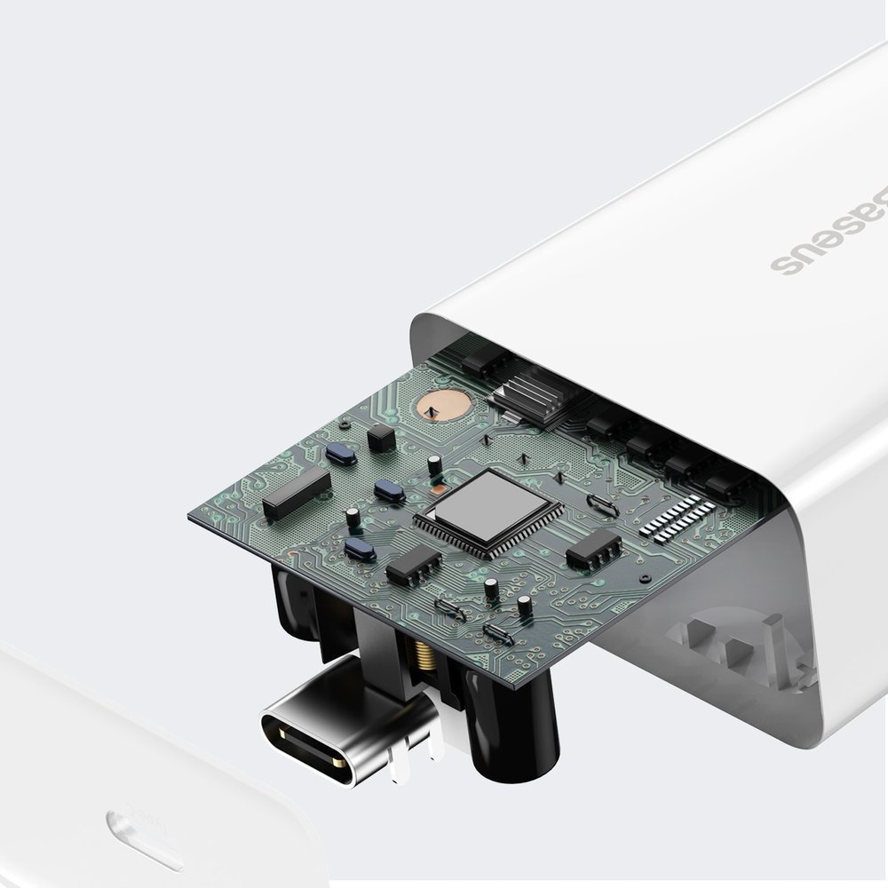 BASEUS SZYBKA ŁADOWARKA SIECIOWA MOCNA ZASILACZ USB-C TYPE-C QC 3.0 PD 20W Marka Baseus