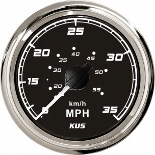 AQ-0704226 - СПІДОМЕТР ТИСКУ ЧОРНИЙ 35 ВТ ДЛЯ ЧОВНА