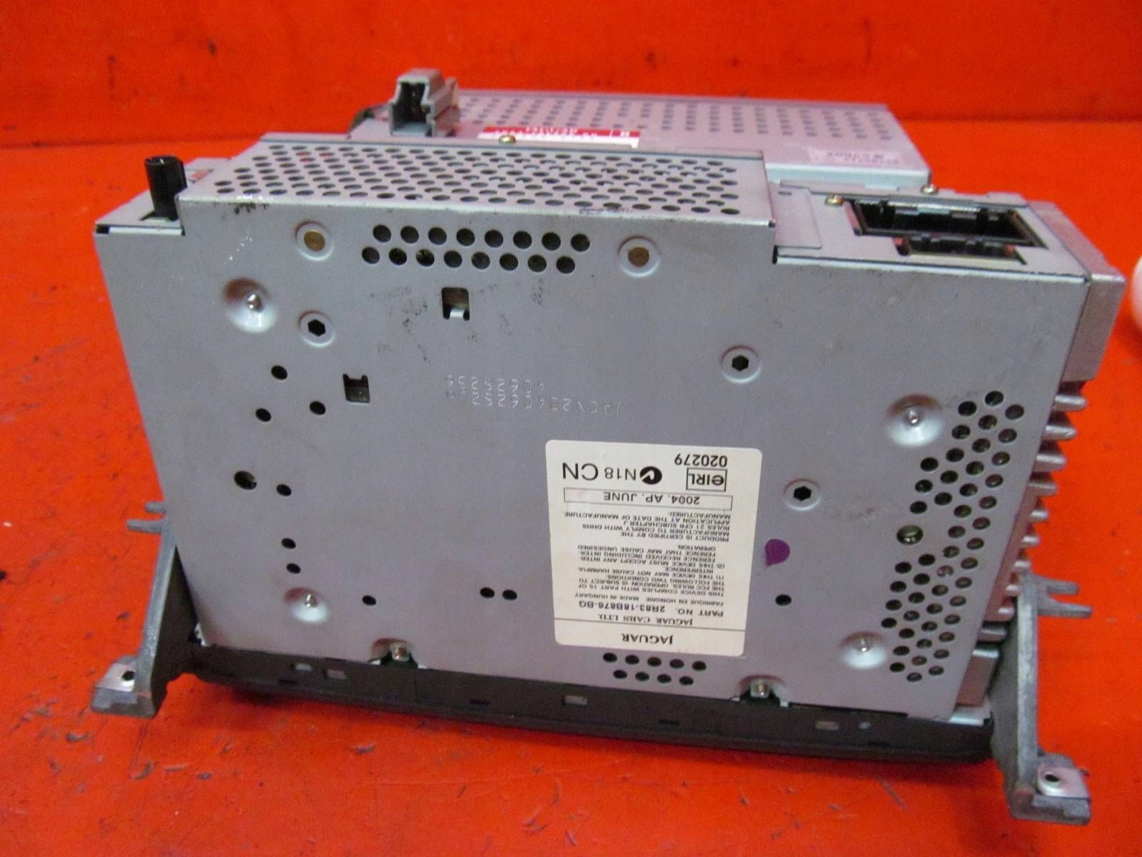 JAGUAR S-TYPE II X200 RADIO CD Radio Navigation PANEL Bouches buses