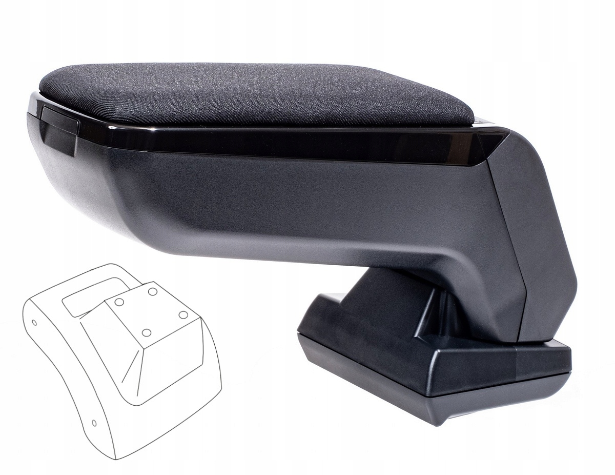 Loketní opěrka Rati do Ford Focus II, 2004-2012, Standard Tkanina