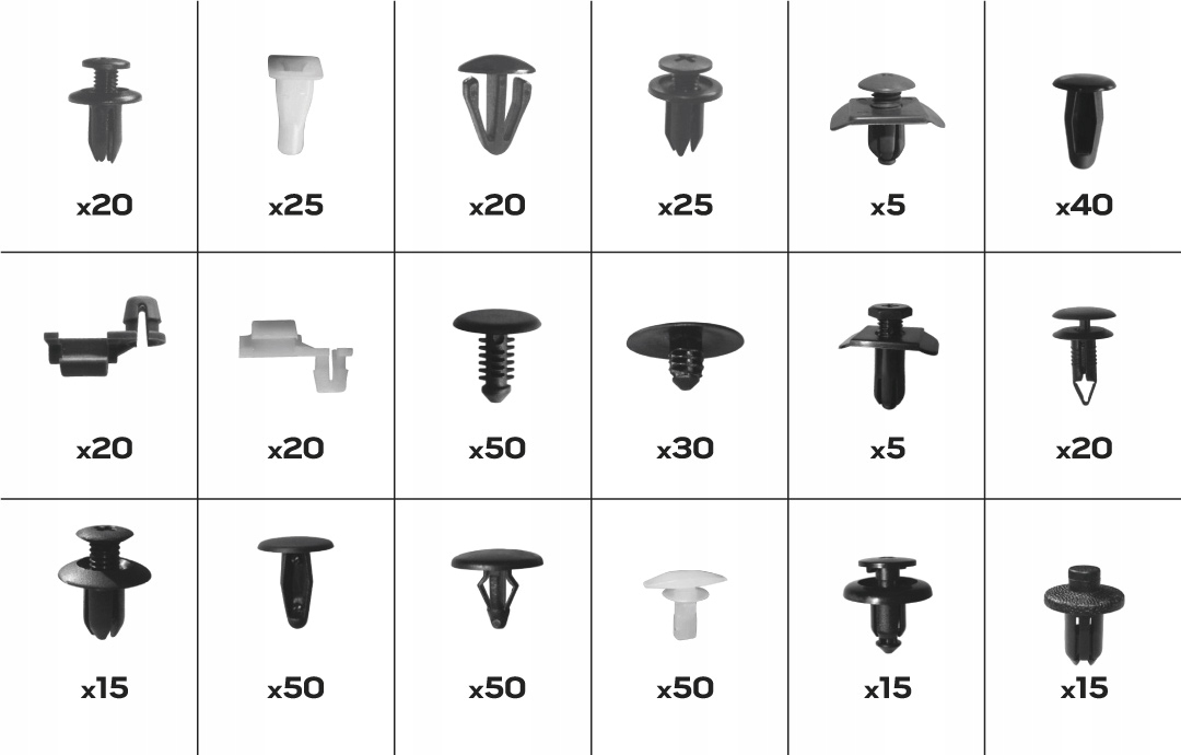 ZESTAW SPINEK SAMOCHODOWYCH MAZDA SPINKI 475sz NEO Marka Neo Tools