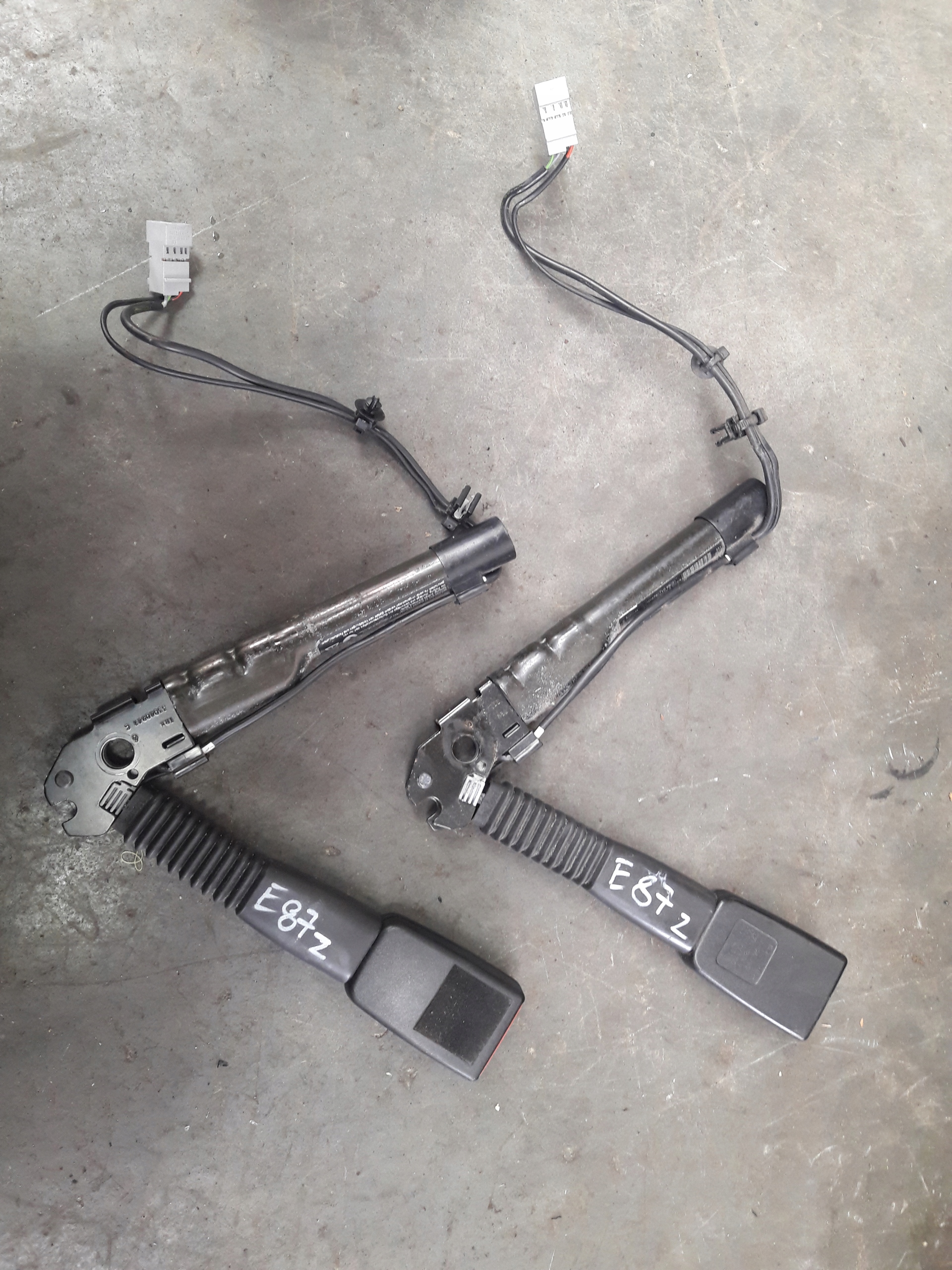 dashboard console adjusters airbags sensor BMW E87