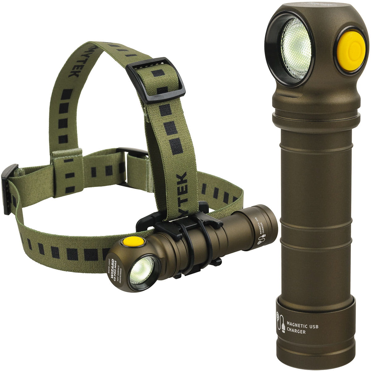 Latarka ARMYTEK WIZARD C2 PRO MAX 4000lm OLIVE