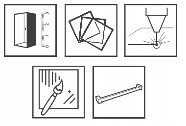 Drzwi prysznicowe FURO DWD 160x200 RADAWAY Chrom Rodzaj drzwi do wnęki