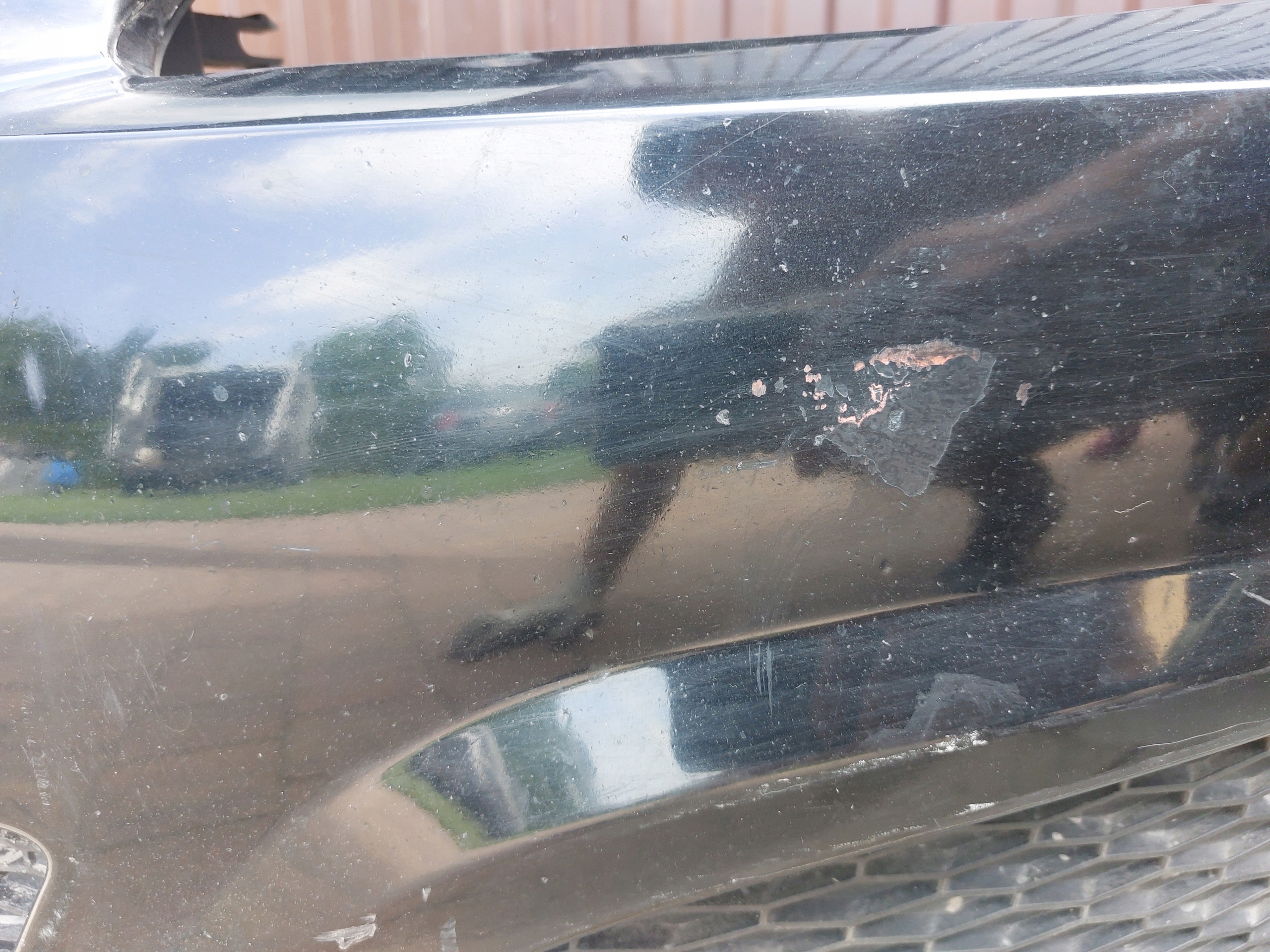 bumper front Seat Leon II lift 09-12 1P0807221M black