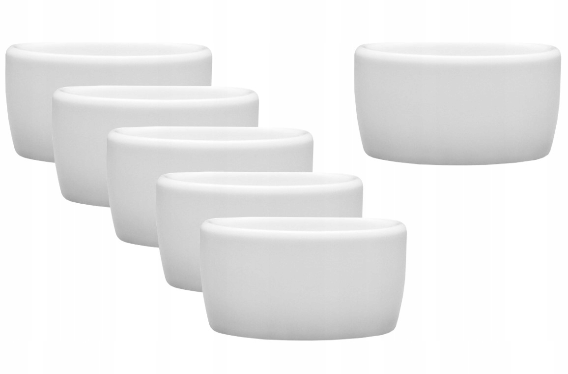 

6 x Salaterka Kokilka Czarka 50ml Ameryka Na Sosy