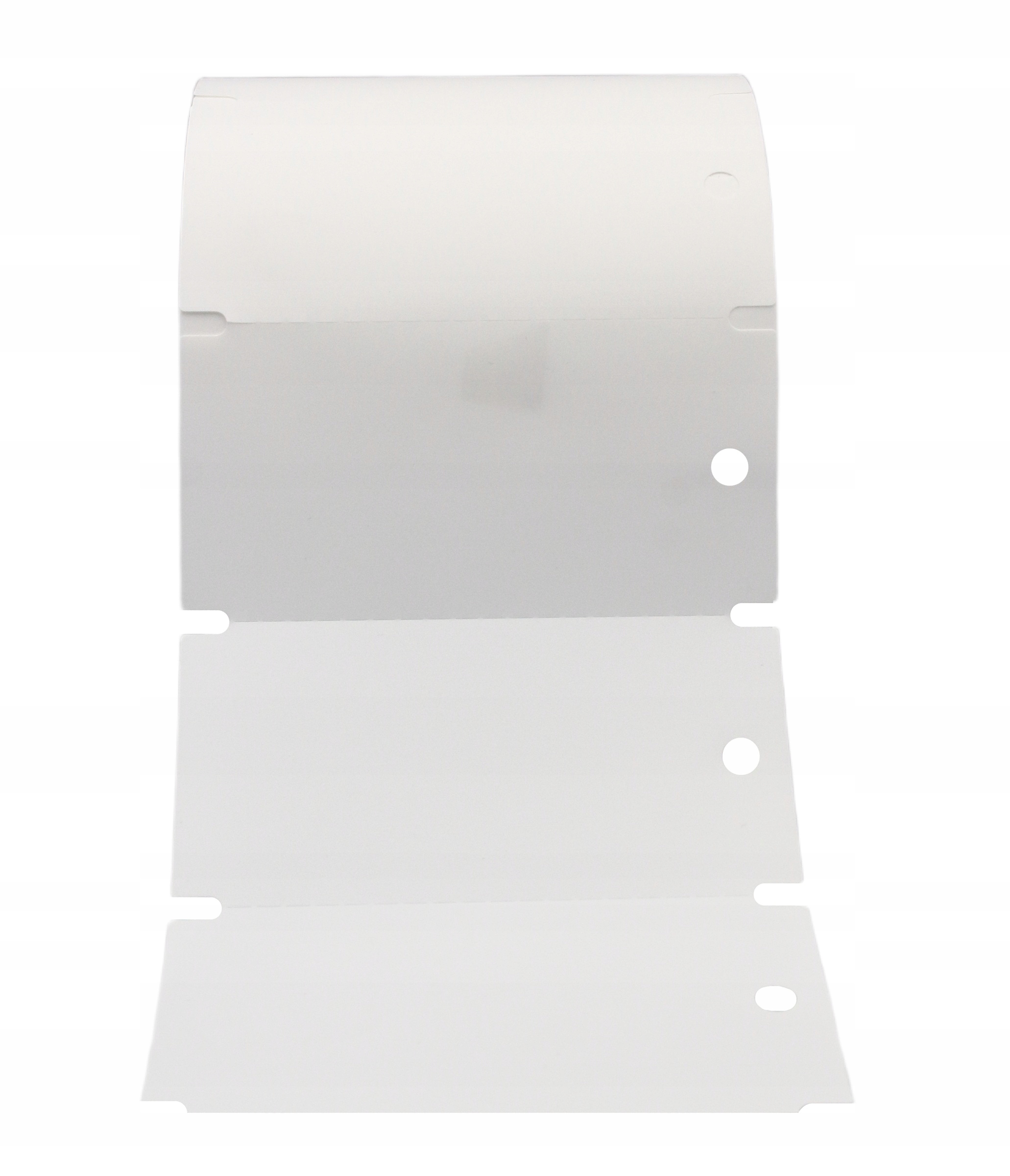 Záhradná etiketa prívesok/značka Biela (50x100 mm) 2000ks