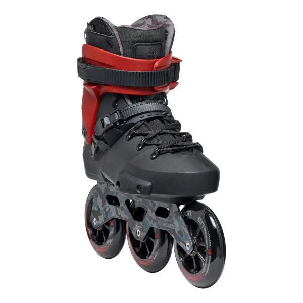Rollerblade Twister 110 Black Red Łyżworolki