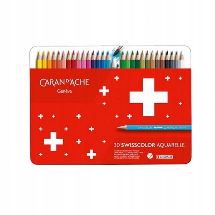 Pastelky s akvarelovým efektem 30ks