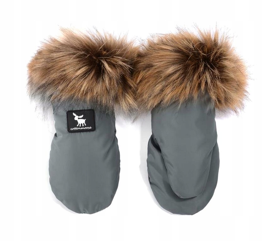 Cottonmoose Ciepłe Rękawice Do Wózka Handmuff Bez Palców Ocieplacz Na Ręce