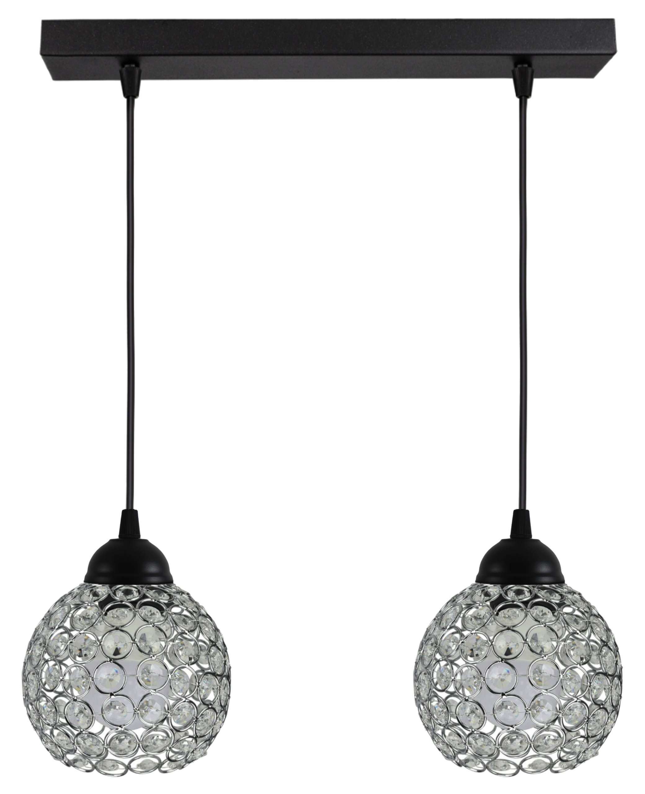 

Lampa Kryształowa Wisząca Żyrandol Plafon Led