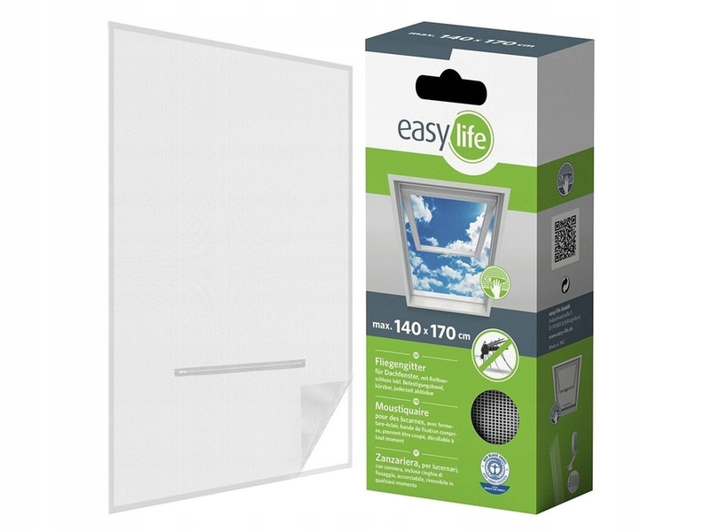 

Moskitiera Easy Life 002-1500 (140 x 170 cm) Biały