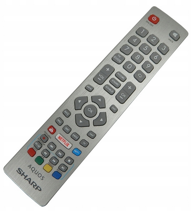 Pilot Sharp AQUOS Freeview oryginał podczerwień