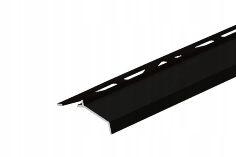 Profil okapowy Czarny listwa balkonowa 250