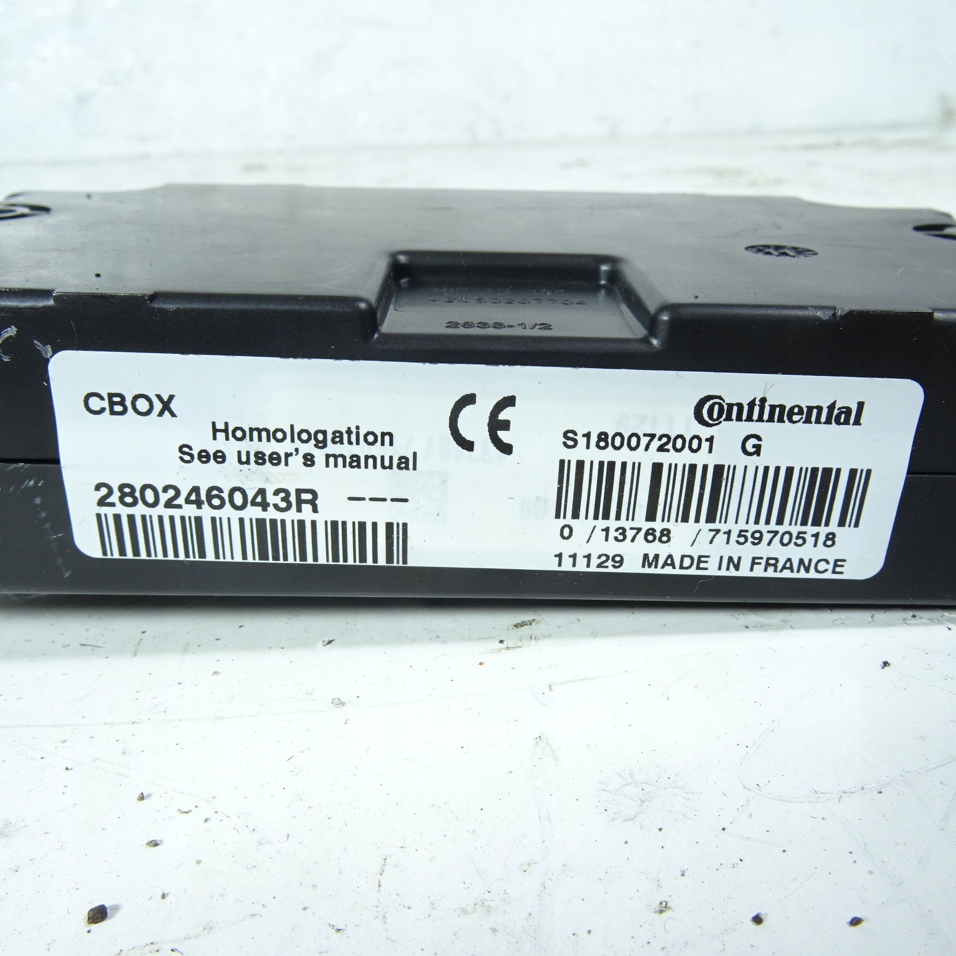 RENAULT SCENIC III modulo CBOX 280246043R