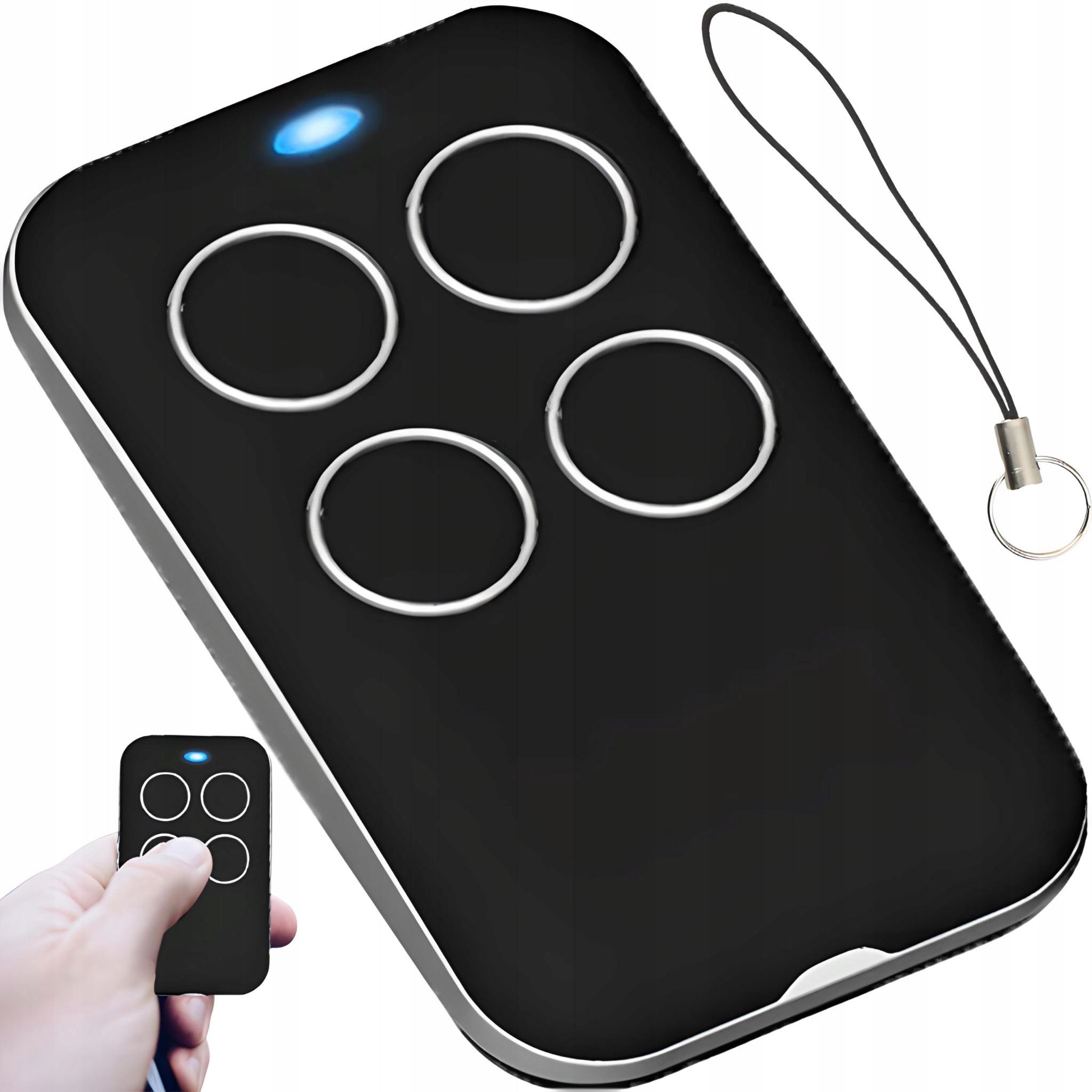 PILOT SAMOKOPIUJĄCY UNIWERSALNY DO BRAMY ALARMU ROLET 4 KANAŁY 280-868 MHz