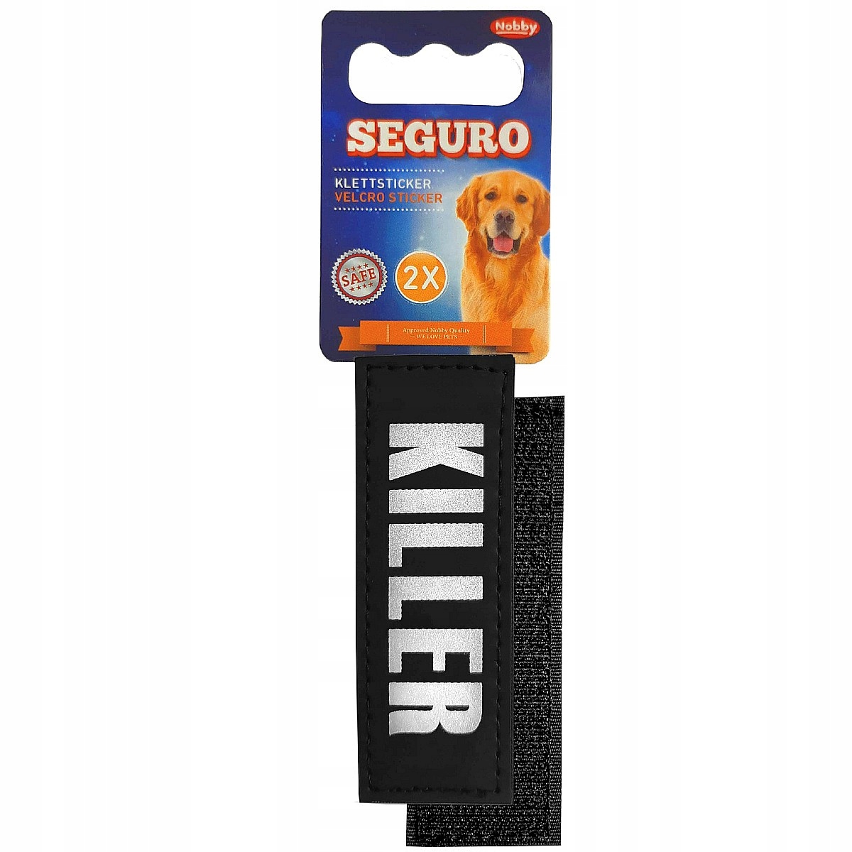 

Rzep Nobby Seguro Velcro Sticker Killer 2szt