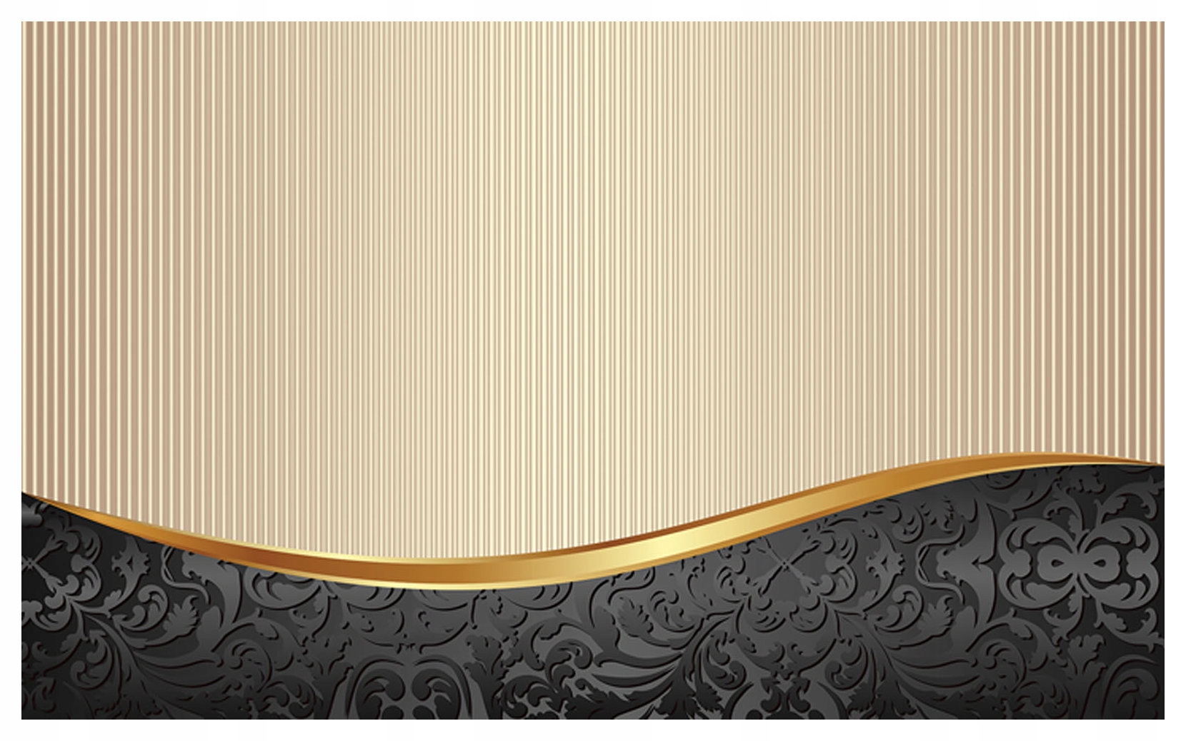 Fototapeta Zlaté krémové ornamenty a béžové pruhy baroko 416x254 lepidlo