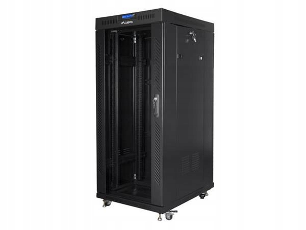 Lanberg Volně stojící skříň 19" 27U/800x1200 (v rozloženém stavu) černá (ra
