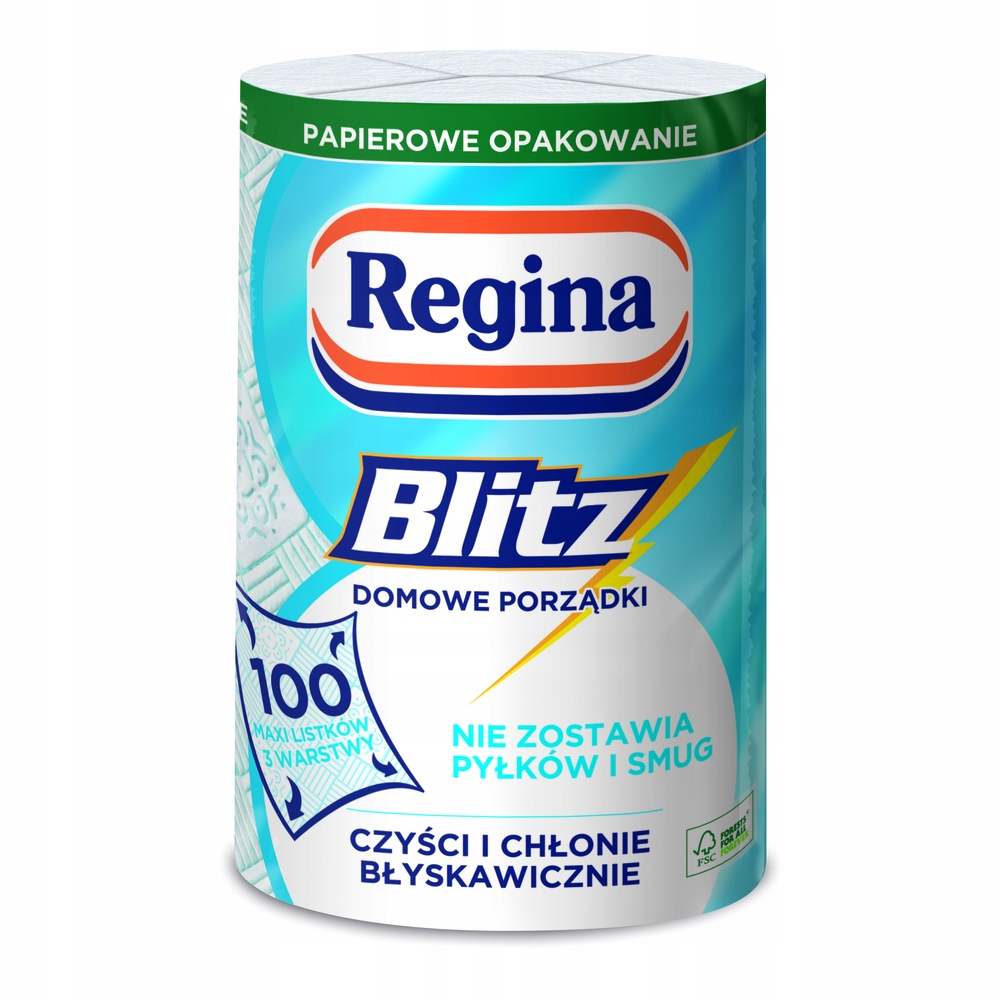 Levně Papírový Ručník Silný Regina Blitz Výkonný x 10