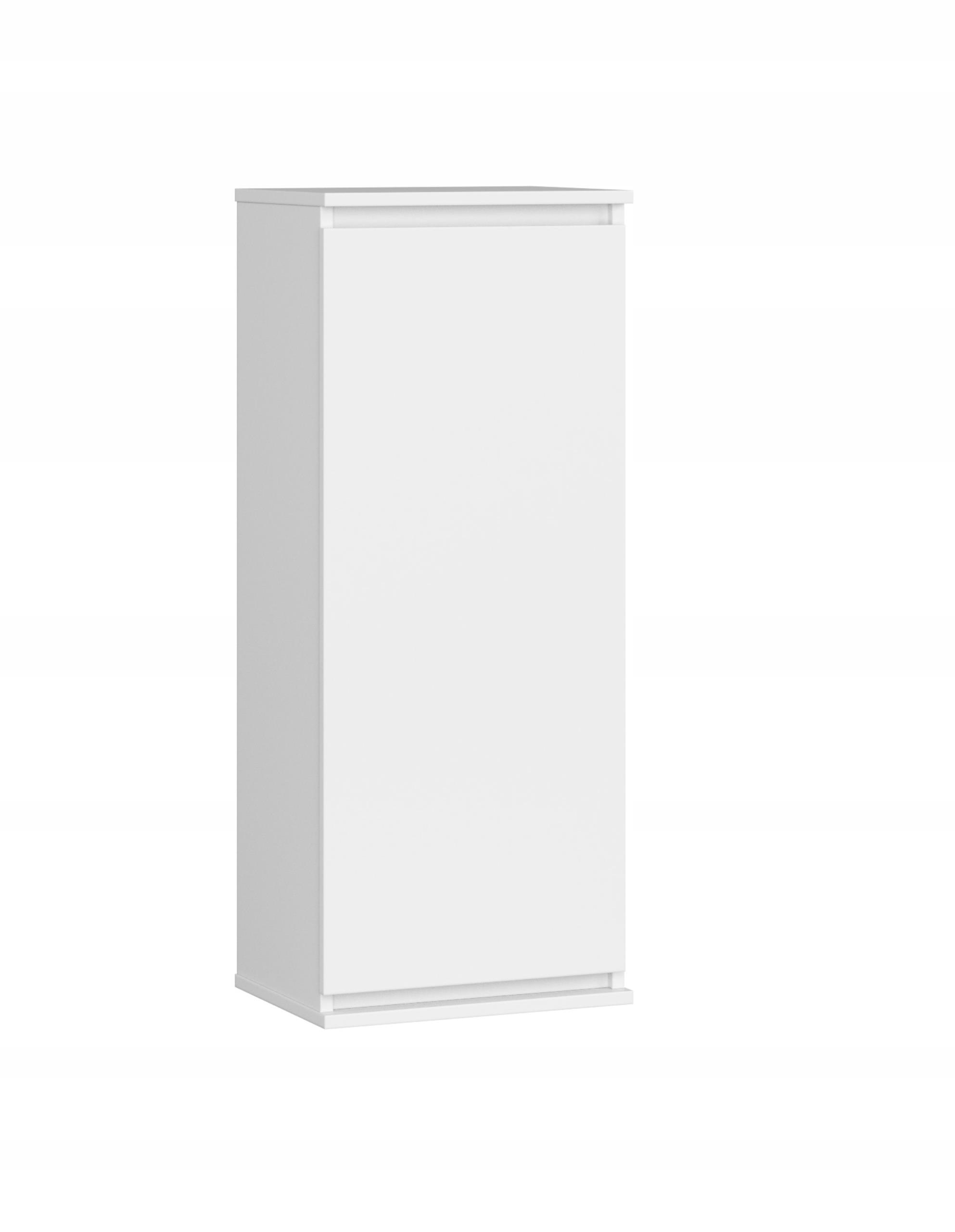 Závesná skriňa, vitrína Clp 40 cm, biela Akd