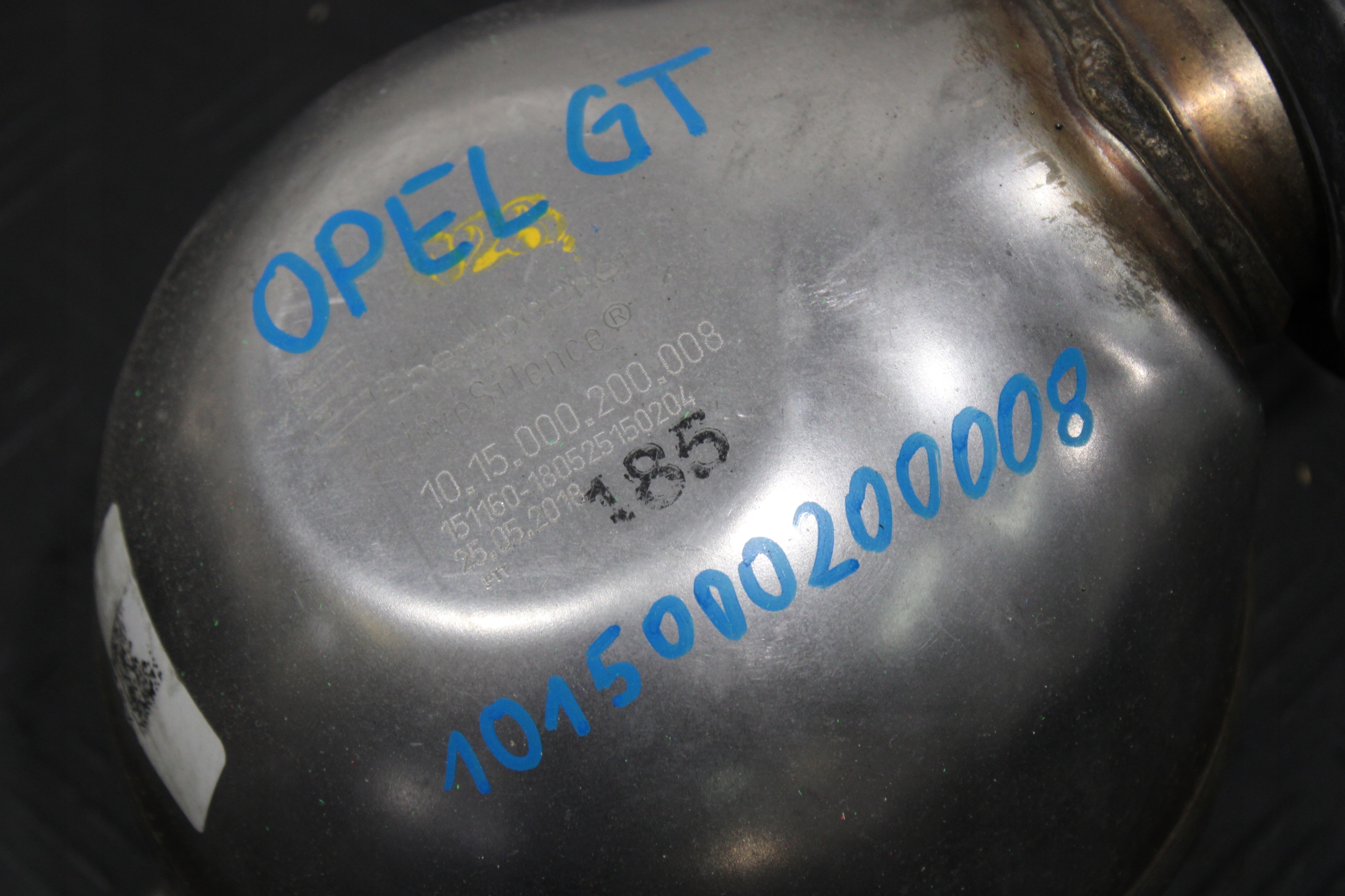 AKTYWNY ÉCHAPPEMENT OPEL GT 1015000200008