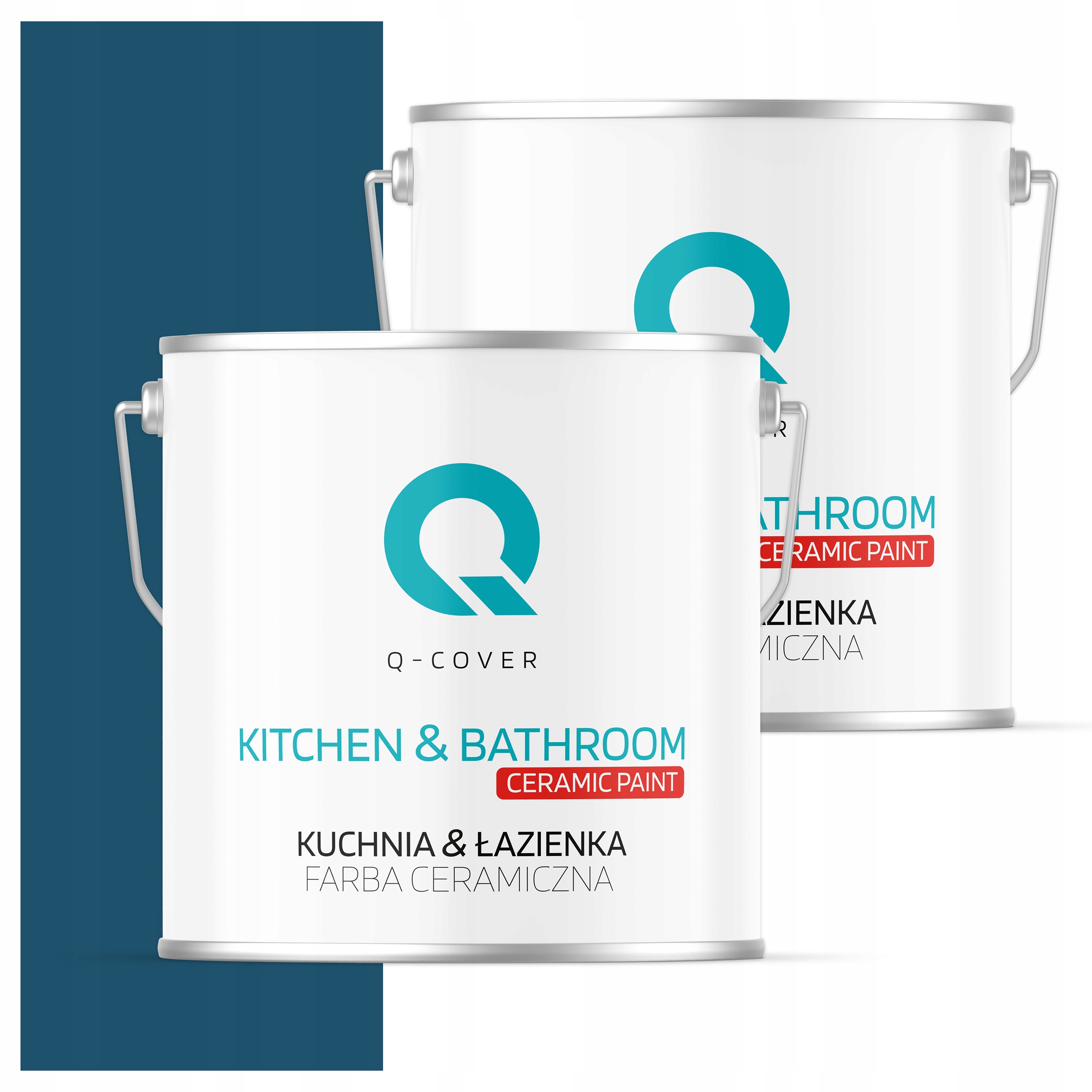 Farba do kuchyne a kúpeľne Umývateľná 5L Hlboká matná farba Granátová H0508