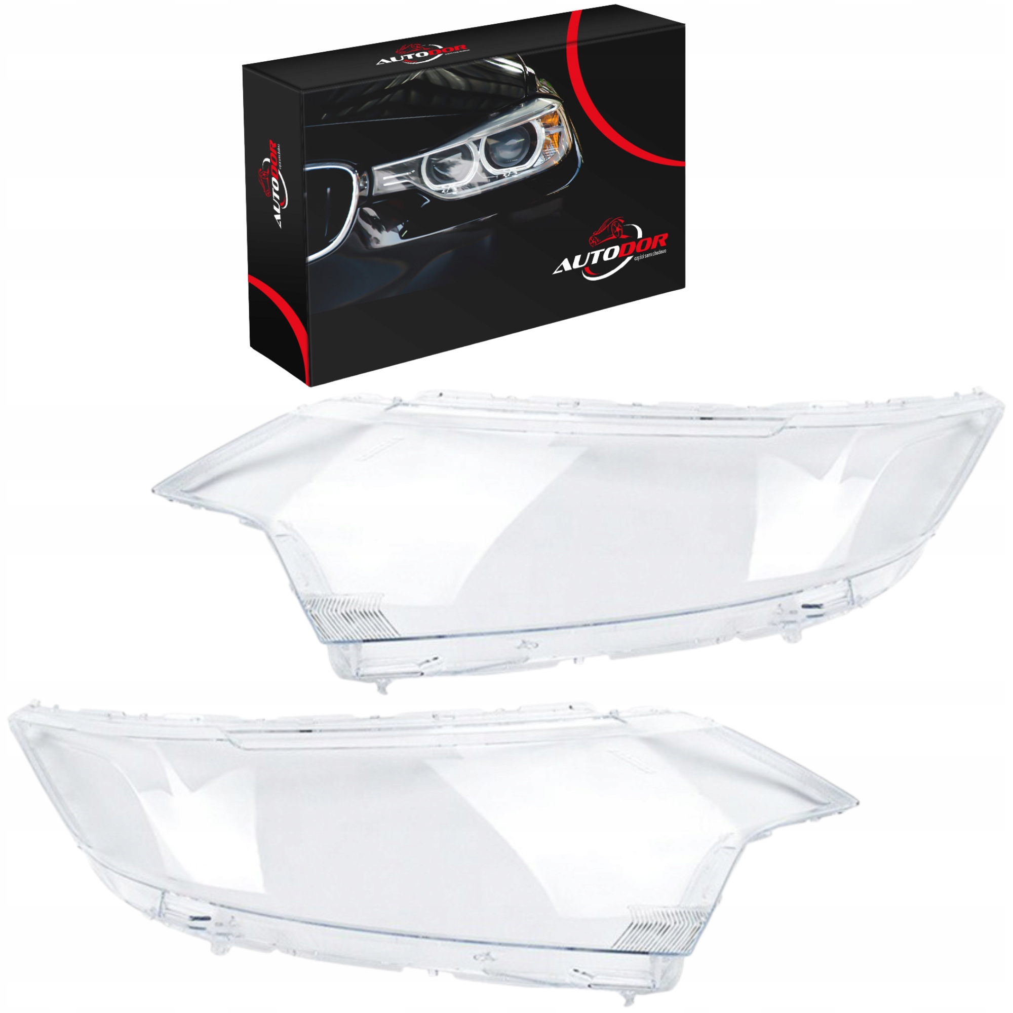 Mitsubishi Outlander III 2016-2022 Stínidla Světlometů Levá Pravá Sada