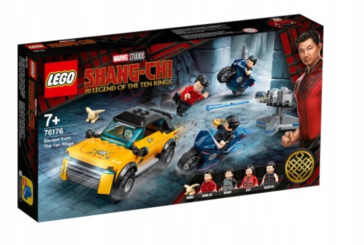 Lego 76176 Marvel Shang Chi Útěk z organizace Deseti prstenů