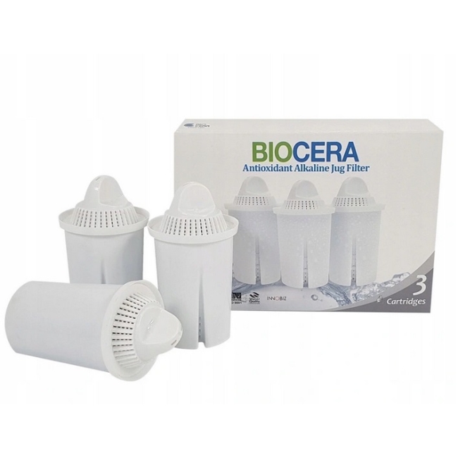 

Zestaw wkładów do dzbanka Biocera 3 sztuki