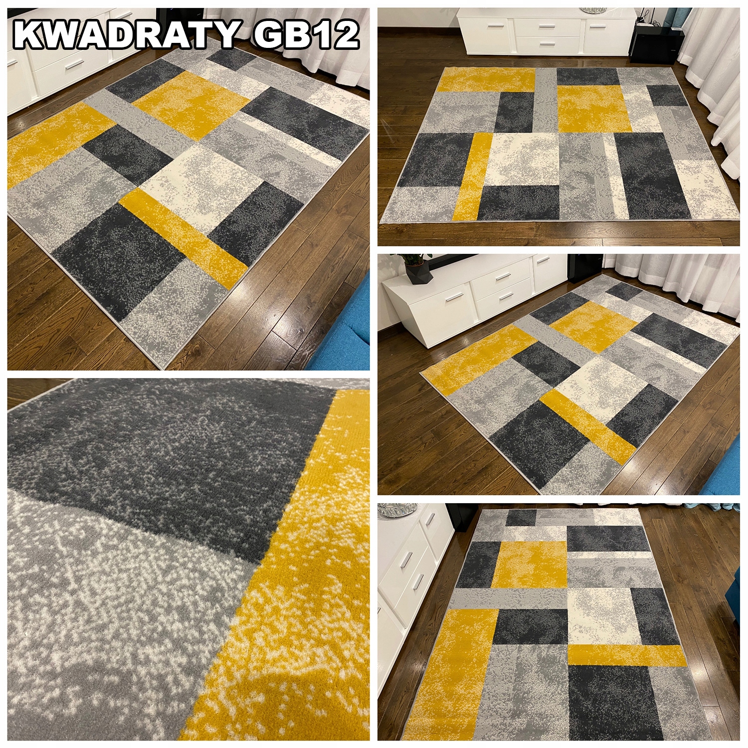 MIĘKKI DYWAN ALFA BCF 300x400 NOWOCZESNE WNĘTRZE Kod producenta NEW IDEA